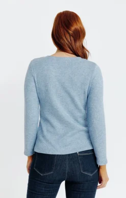 Pull imprimé placé -