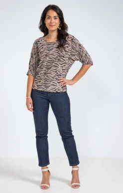 Pull maille brillante -