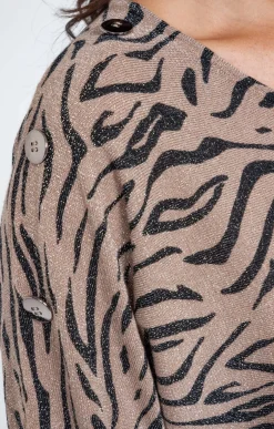 Pull maille brillante -