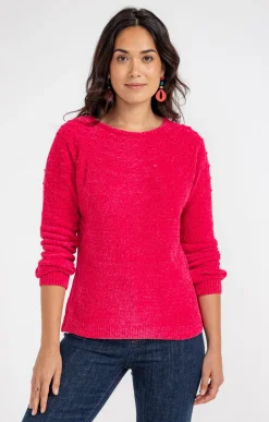 Pull maille chenille -