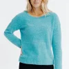 Pull maille chenille -