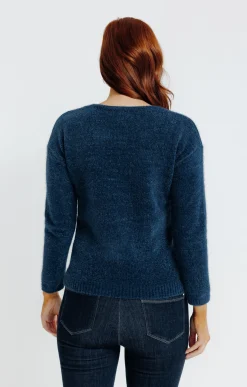 Pull maille chenille -