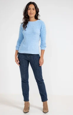 Pull maille chenille -