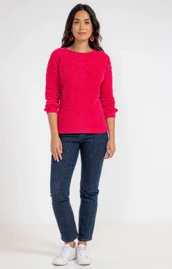 Pull maille chenille -