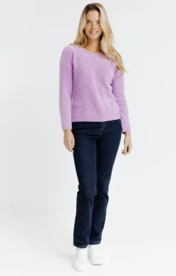 Pull maille chenille -