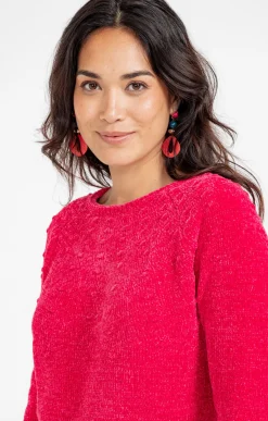 Pull maille chenille -