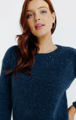 Pull maille chenille -