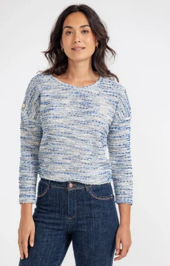 Pull maille popcorn -
