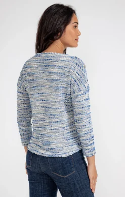 Pull maille popcorn -