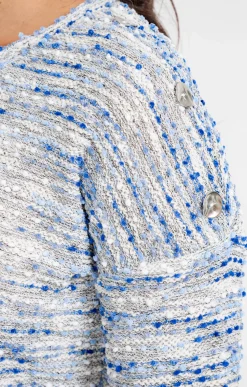 Pull maille popcorn -