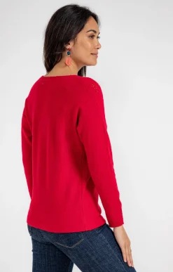 Pull manches chauve-souris -