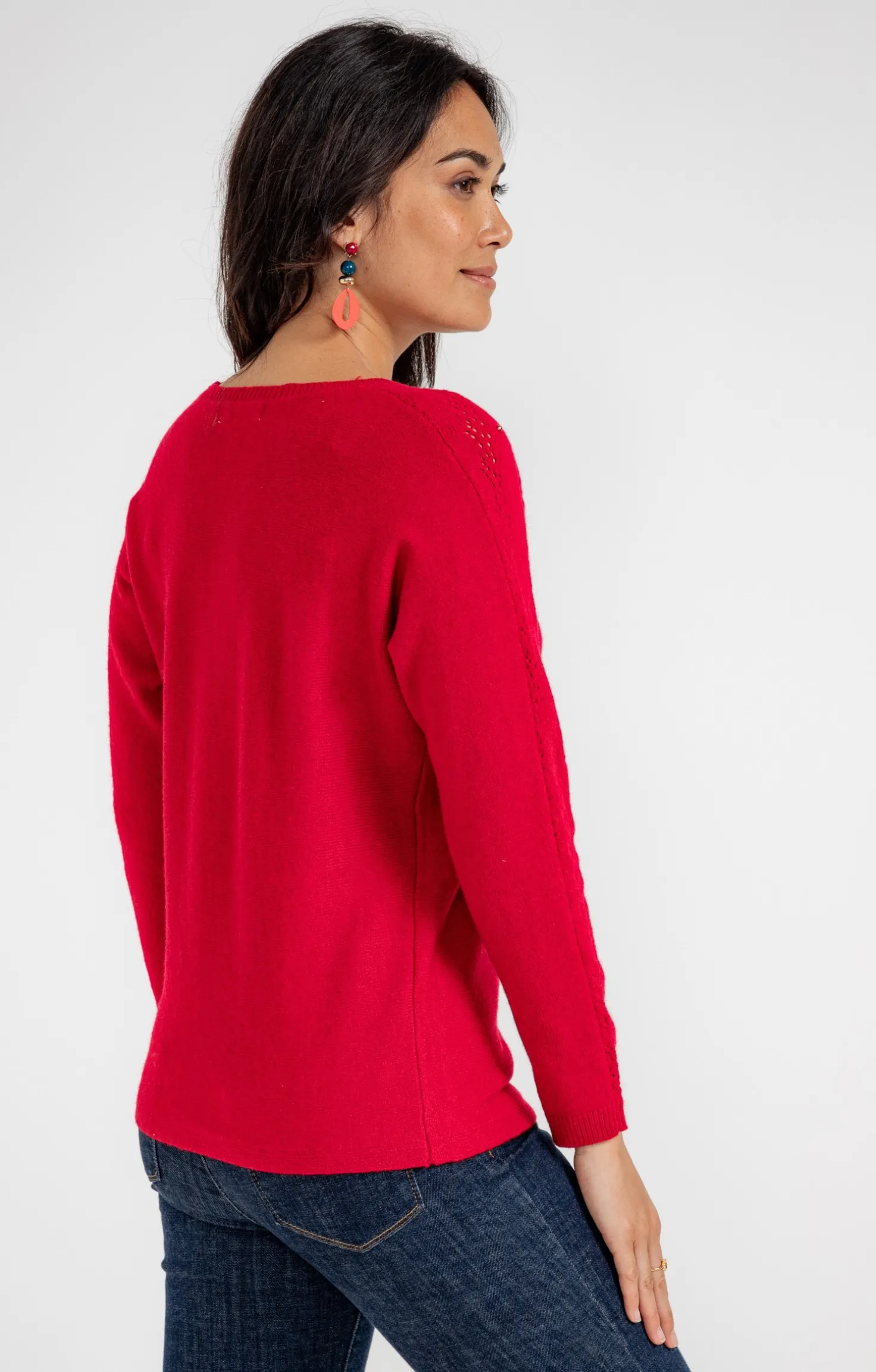 Pull manches chauve-souris -