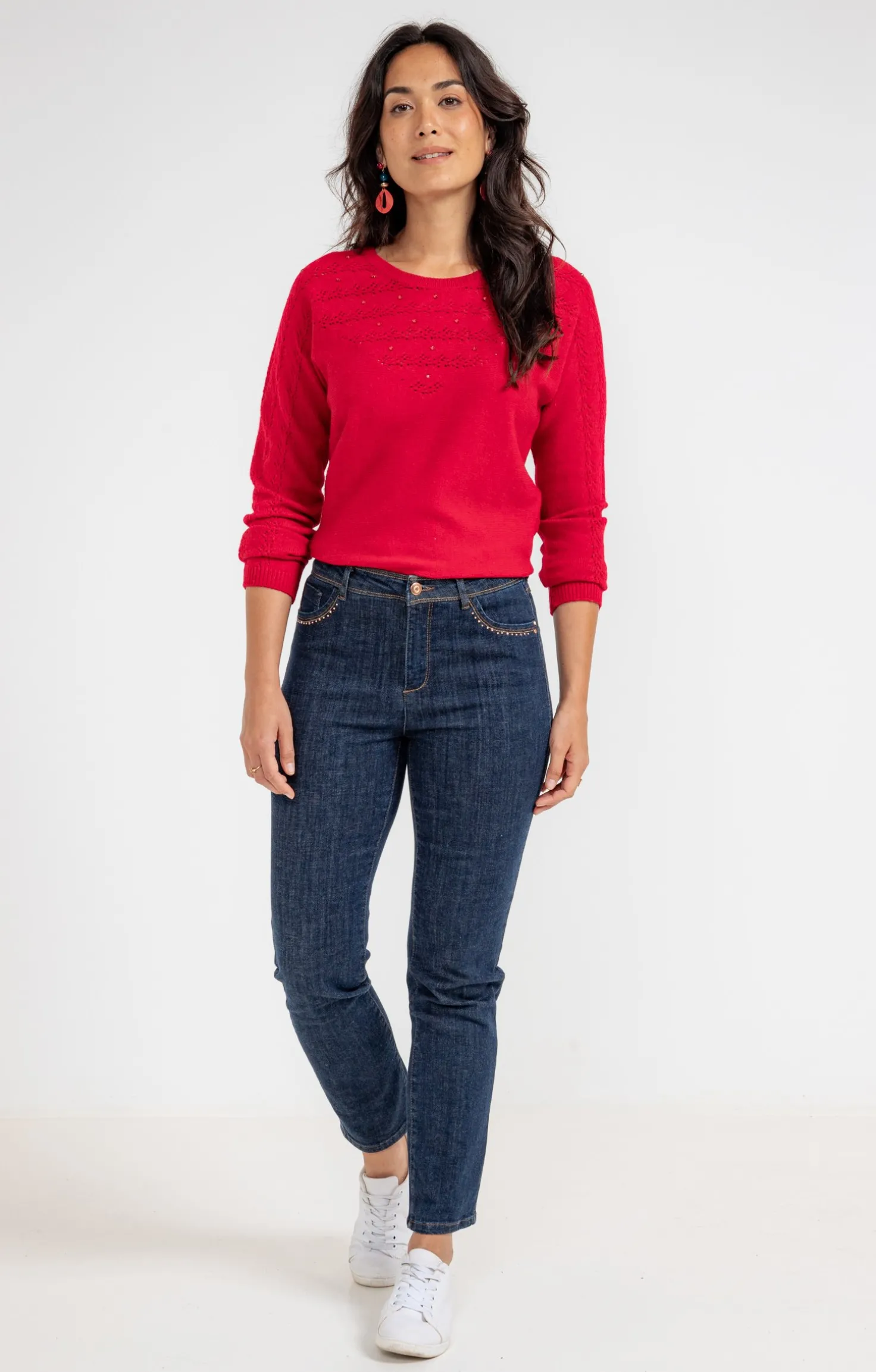 Pull manches chauve-souris -