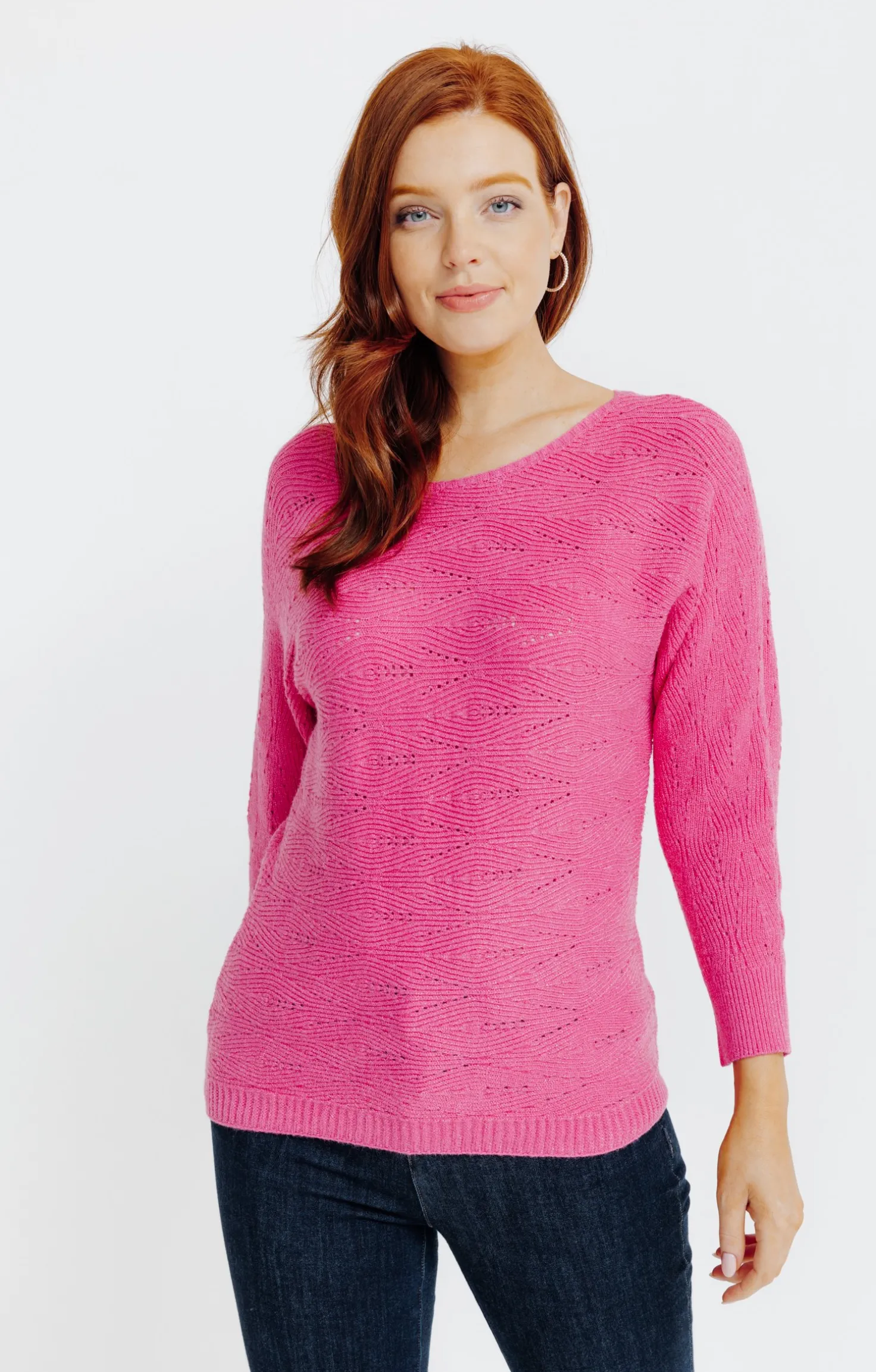 Pull manches longues chauve-souris -