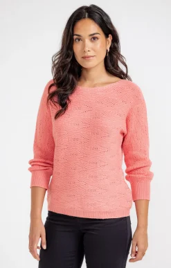 Pull manches longues chauve-souris -