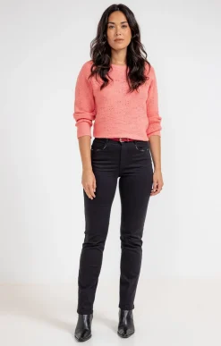 Pull manches longues chauve-souris -