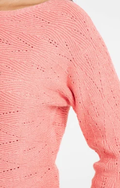 Pull manches longues chauve-souris -