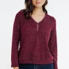 PULL MATIERE BRILLANTE -