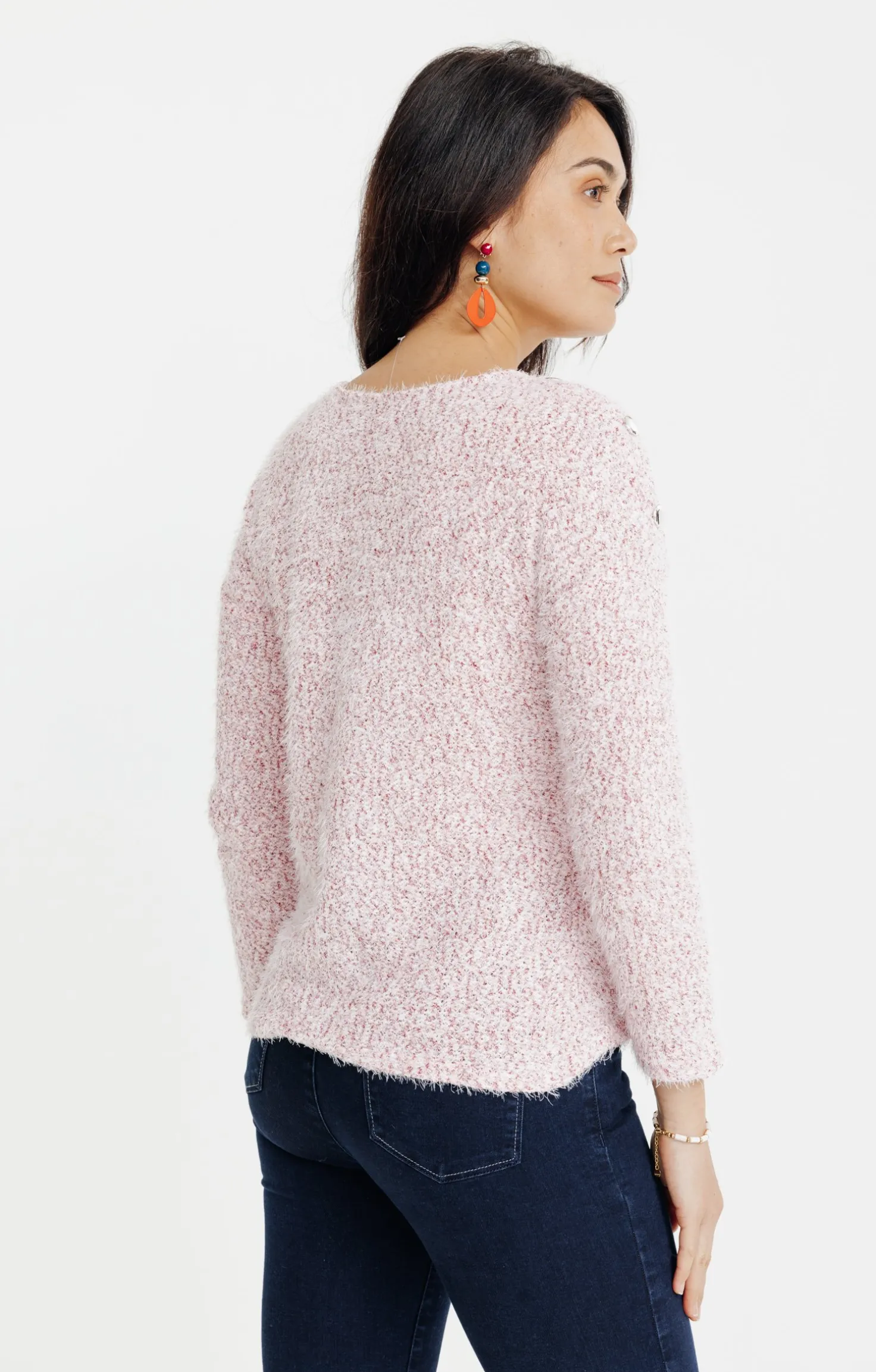 PULL MATIERE FANTAISIE -