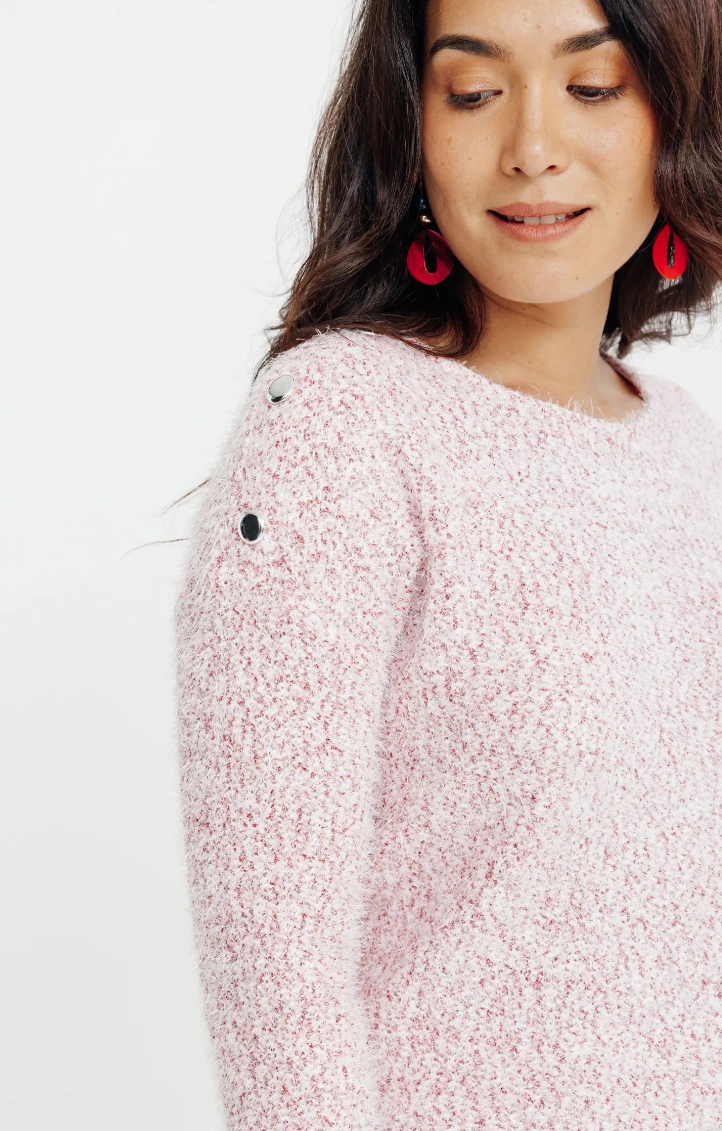PULL MATIERE FANTAISIE -