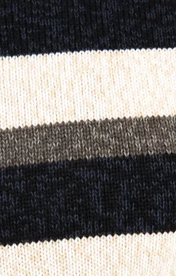 Pull rayé all over -
