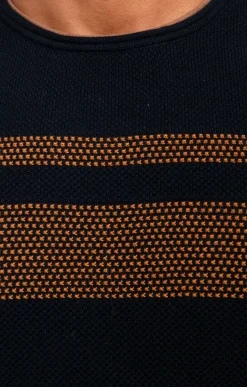 Pull rayure placée -