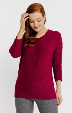 Pull tricotage fantaisie -
