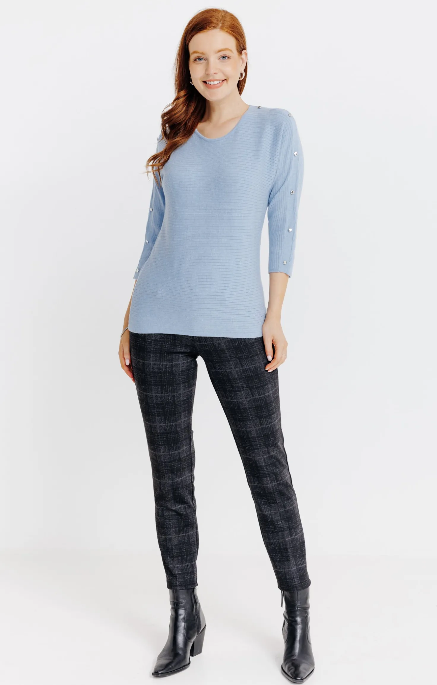 Pull tricotage fantaisie -