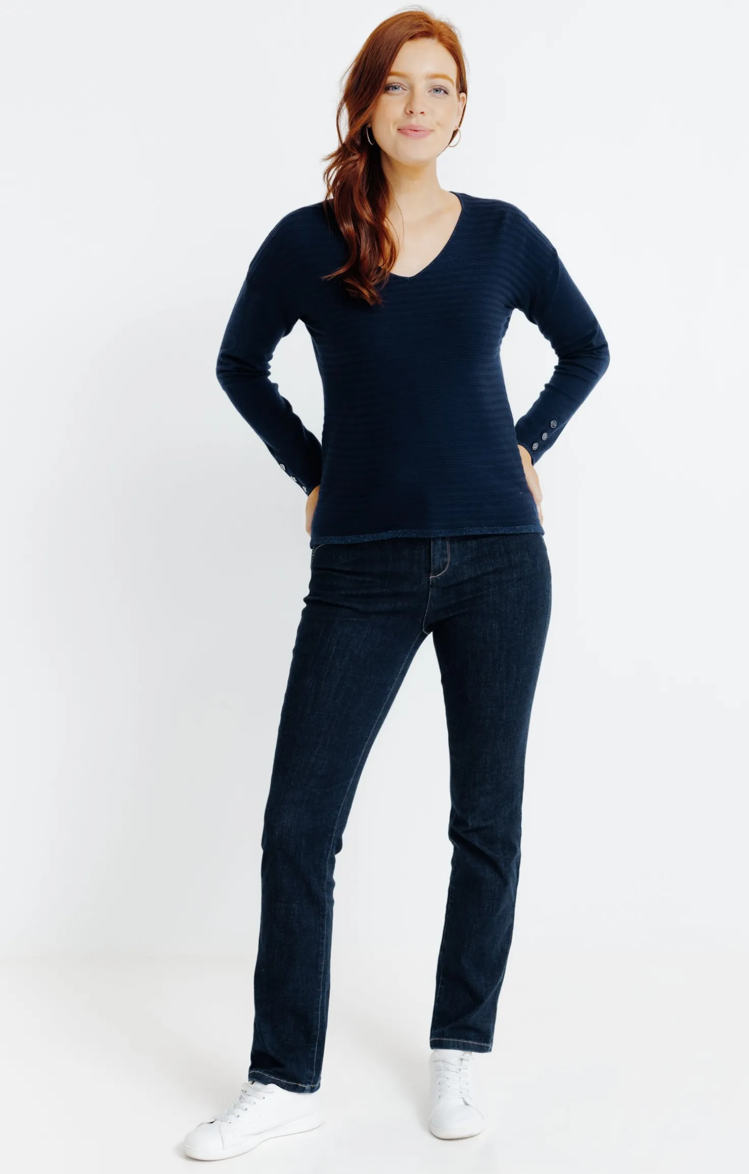 Pull tricotage fantaisie -