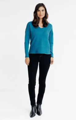 Pull tricotage fantaisie -
