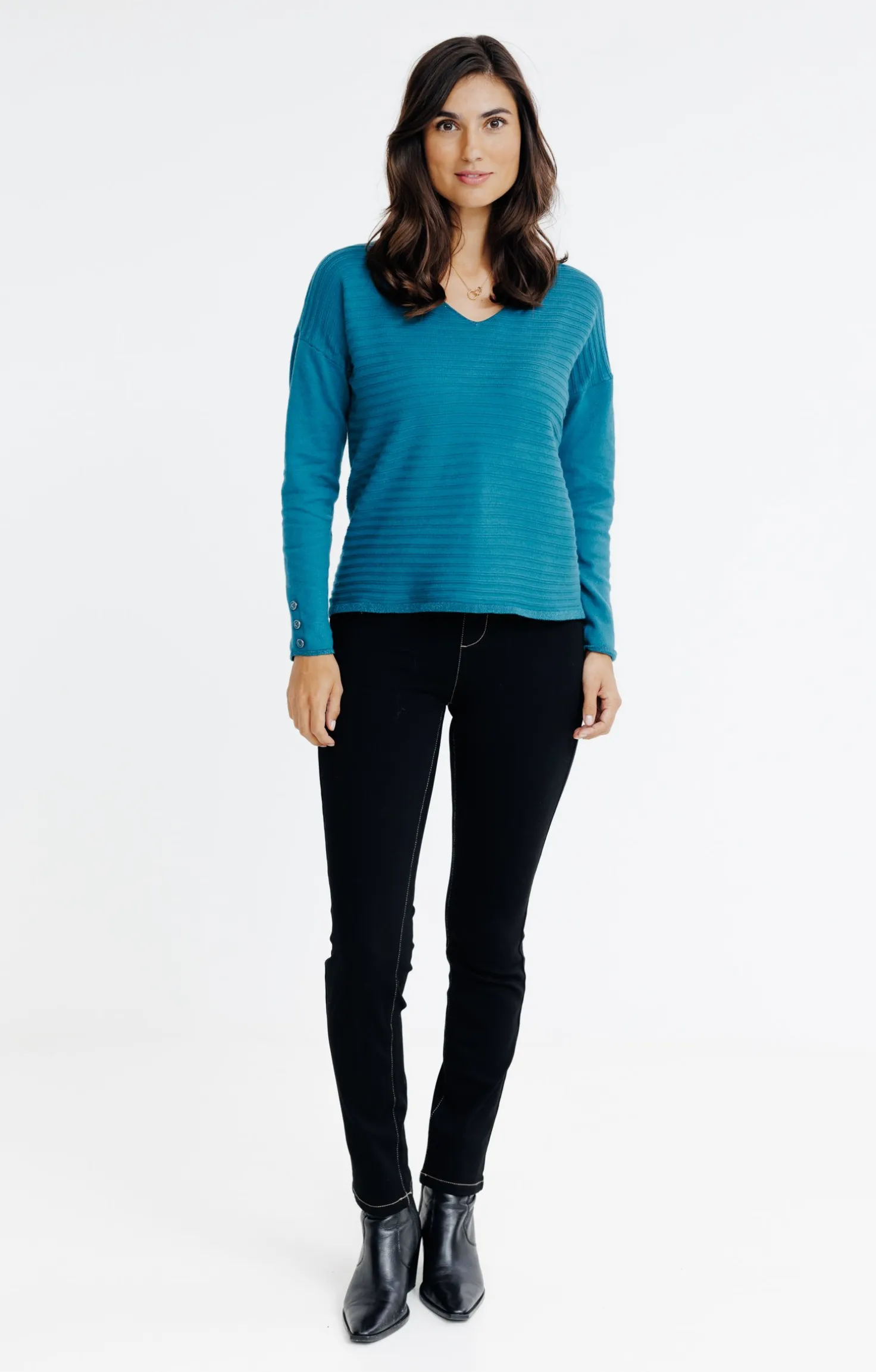 Pull tricotage fantaisie -