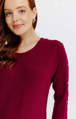 Pull tricotage fantaisie -