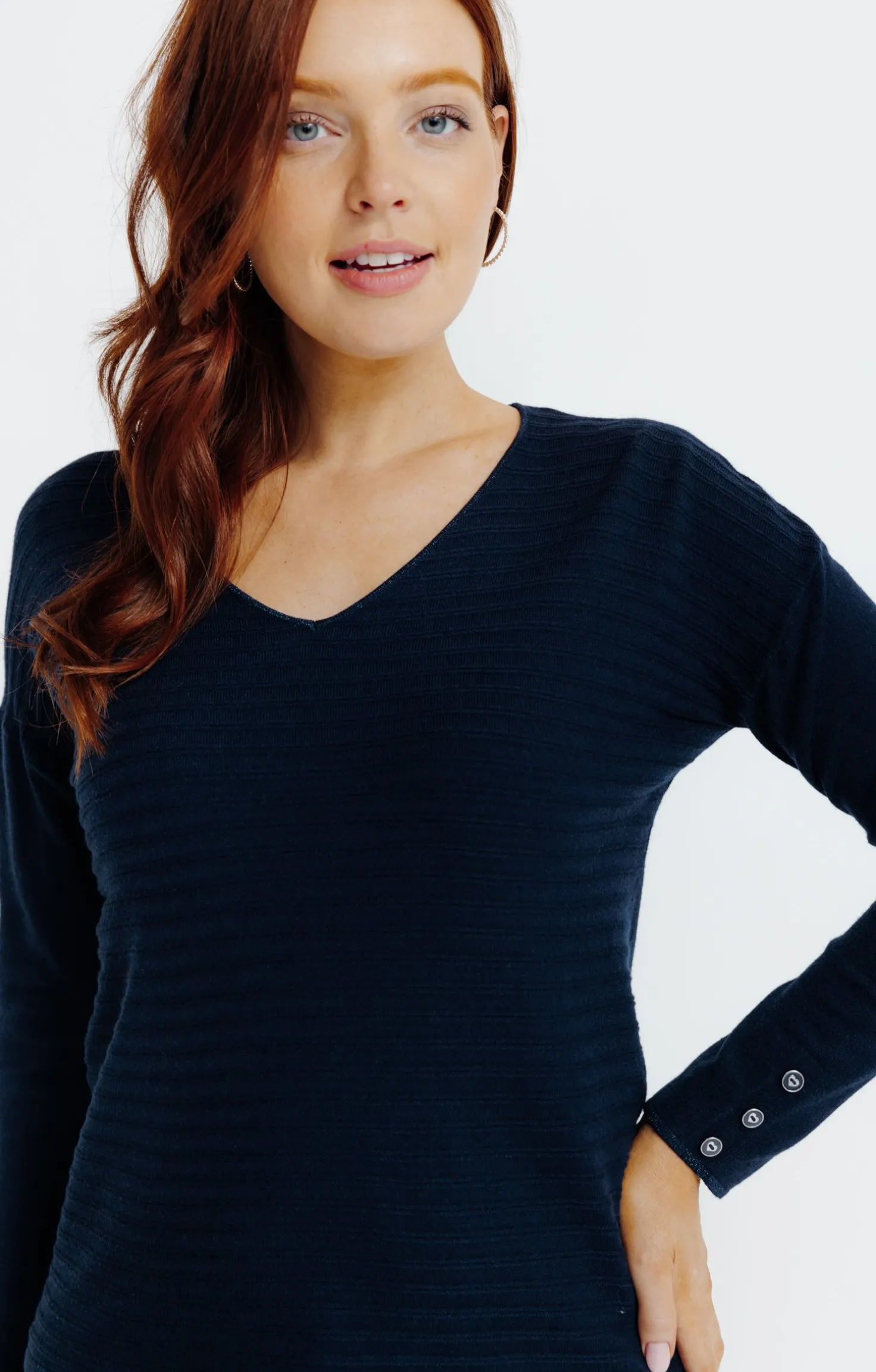 Pull tricotage fantaisie -