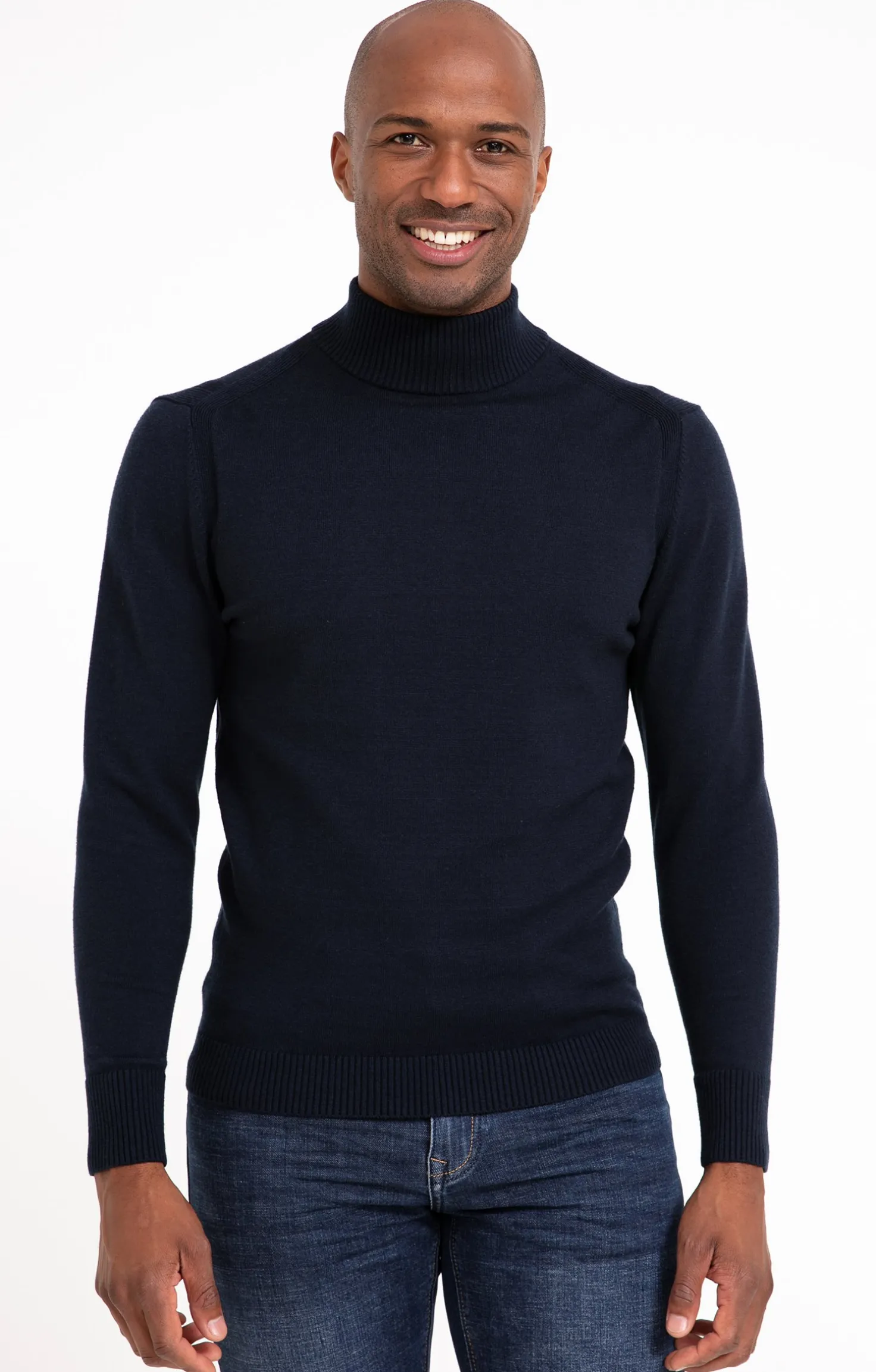 Pull uni col cheminé -