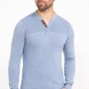 Pull uni col tunisien -