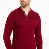 Pull uni col tunisien -