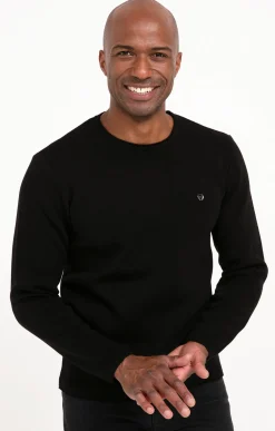 Pull uni noir -