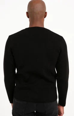 Pull uni noir -