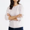 Pull uni paillettes -