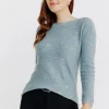 Pull uni paillettes -
