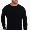 Pull uni tricotage fantaisie -