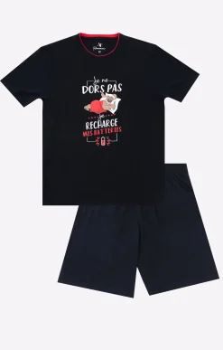 Pyjama court batterie -