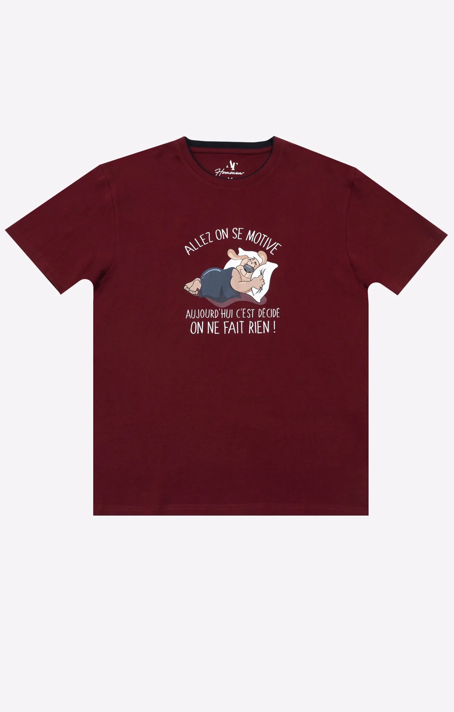 Pyjama court motivé -