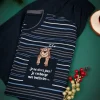 Pyjama court ray -