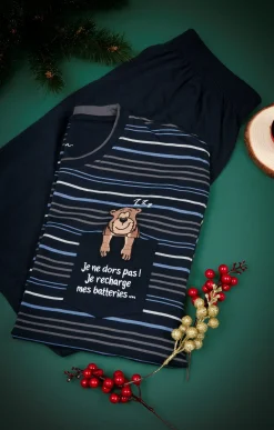 Pyjama court ray -