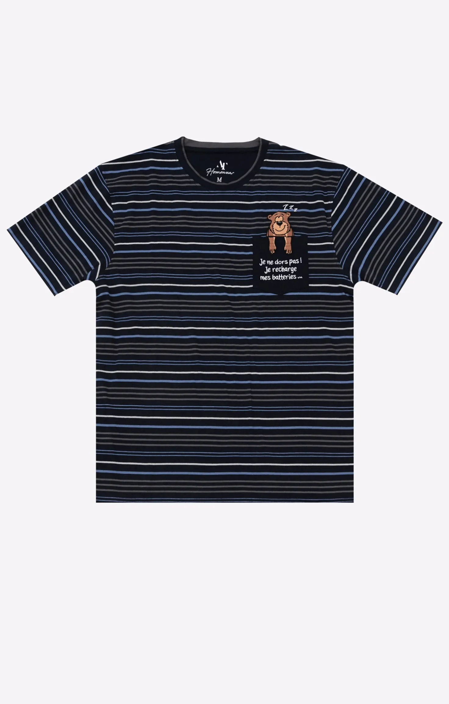 Pyjama court ray -