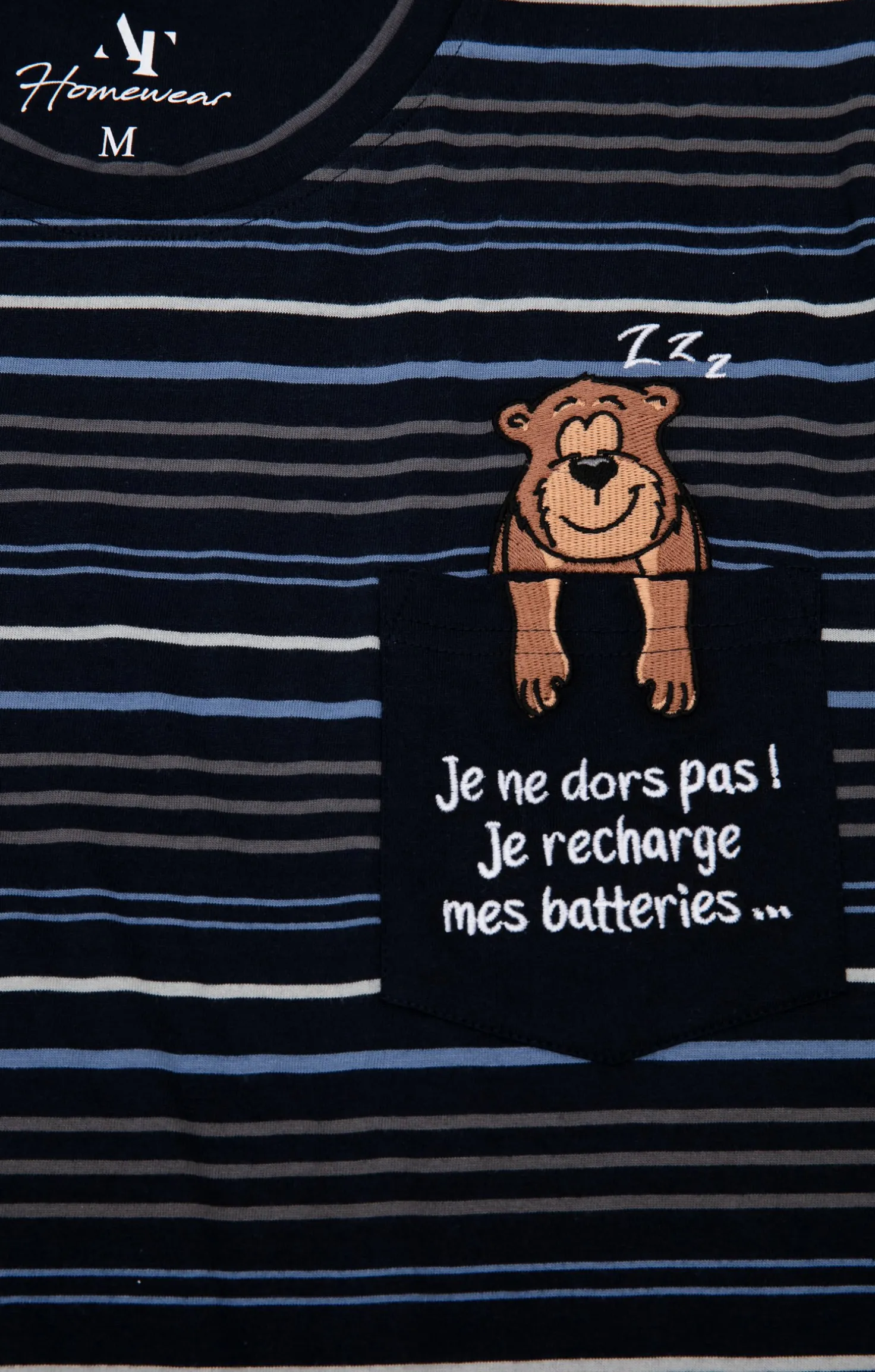 Pyjama court ray -
