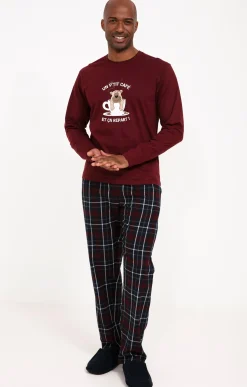 Pyjama long café -