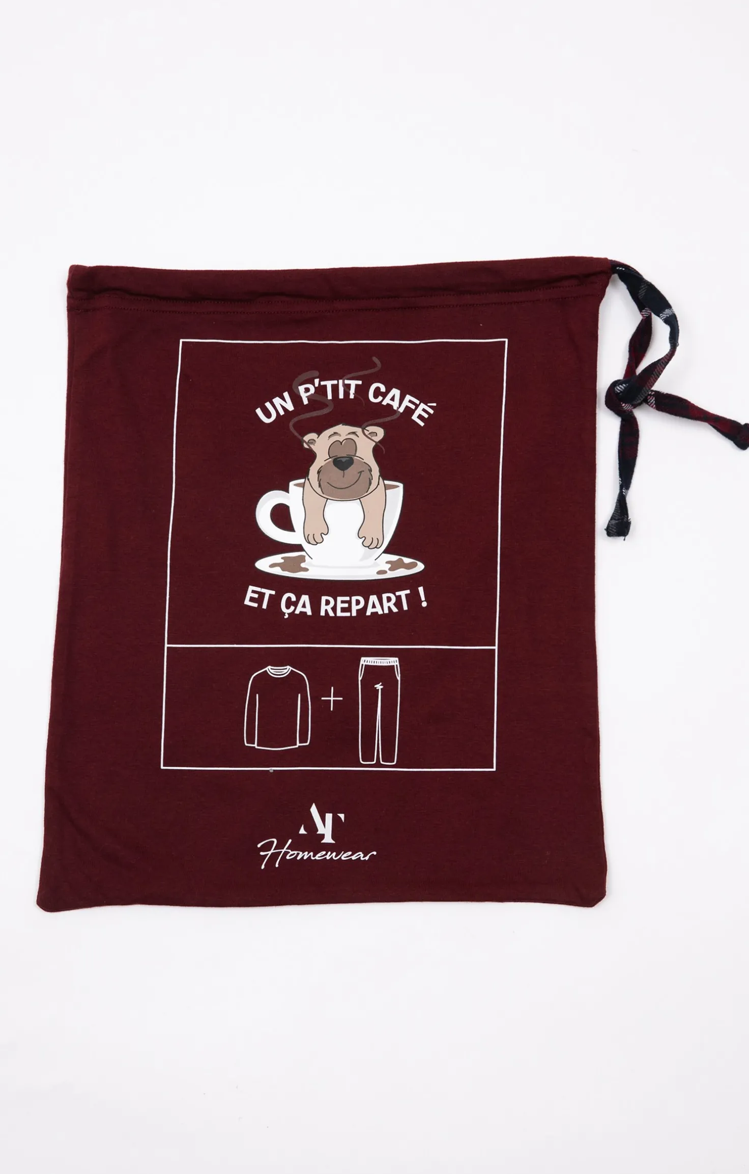 Pyjama long café -