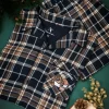 Pyjama long carreaux -